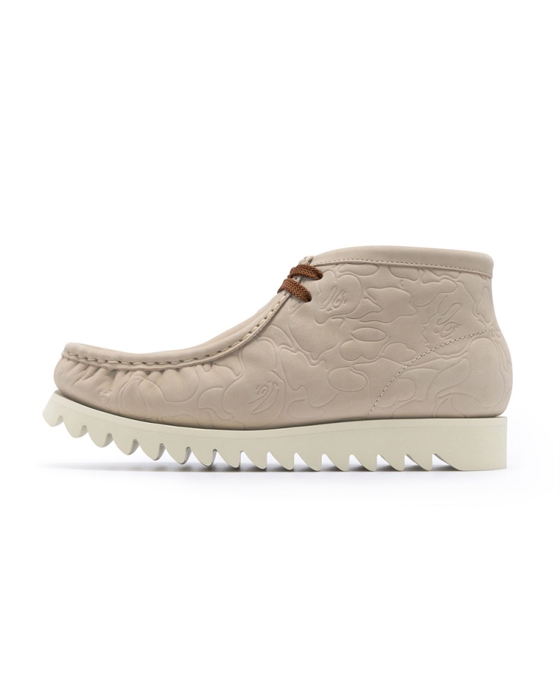 Botte Bape Manhunt #1 Beige Homme | GKH-04697725